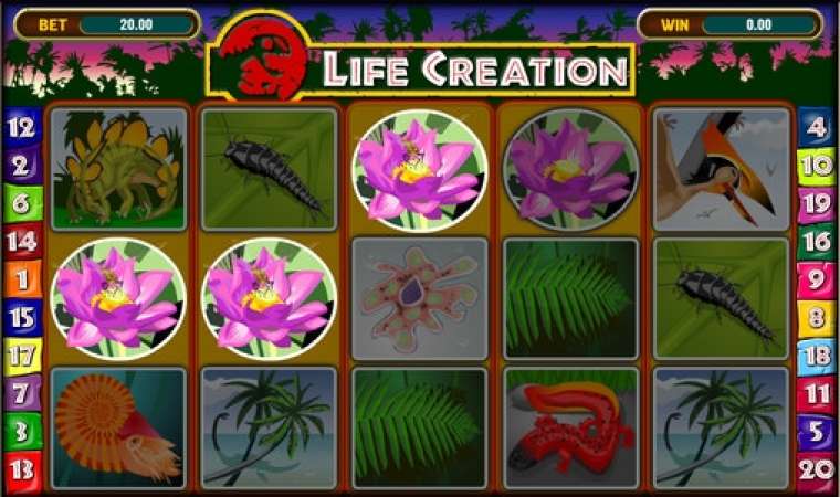 Видео покер Life Creation демо-игра