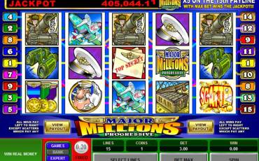 Major Millions 5 Reel - Progressive