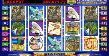 Major Millions 5 Reel - Progressive: Игровой автомат