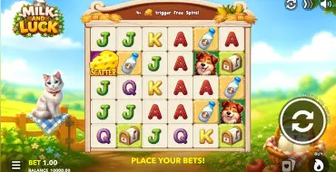 Milk & Luck: Игровой автомат