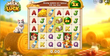 Milk & Luck: Фриспины