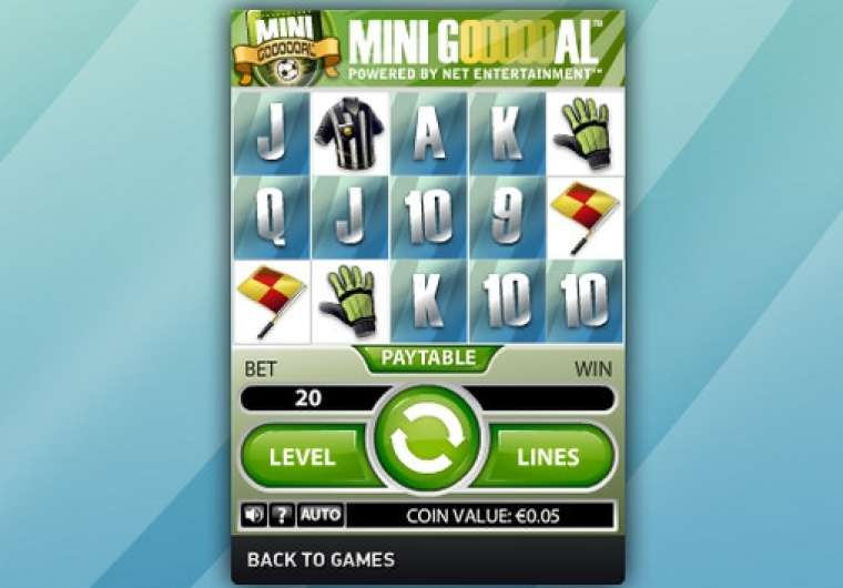 Онлайн слот Mini Goooooal  играть