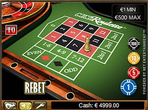 Рулетка Mini-roulette 