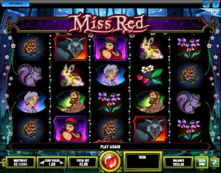 Видео покер Miss Red демо-игра