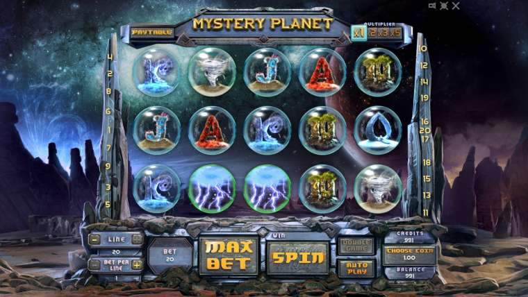 Видео покер Mystery Planet демо-игра