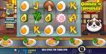 Oodles of Noodles: Игровой автомат