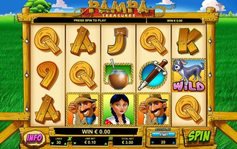 Видео покер Pampa Treasures демо-игра