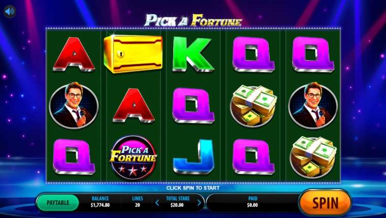 Видео покер Pick a Fortune демо-игра