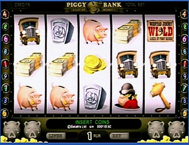 Видео покер Piggy Bank демо-игра