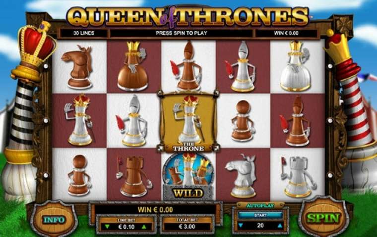 Видео покер Queen of Thrones демо-игра