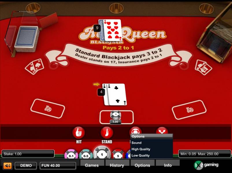 Блэкджек Red Queen Blackjack