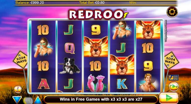 Видео покер Red Roo демо-игра