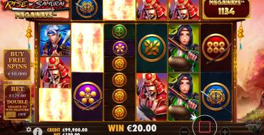 Rise of Samurai Megaways: Выигрыши
