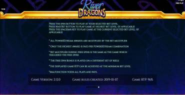 River Dragons: Правила