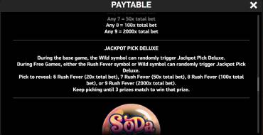 Rush Fever Soda Pop: Джекпот
