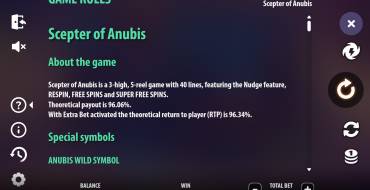 Scepter of Anubis: Правила
