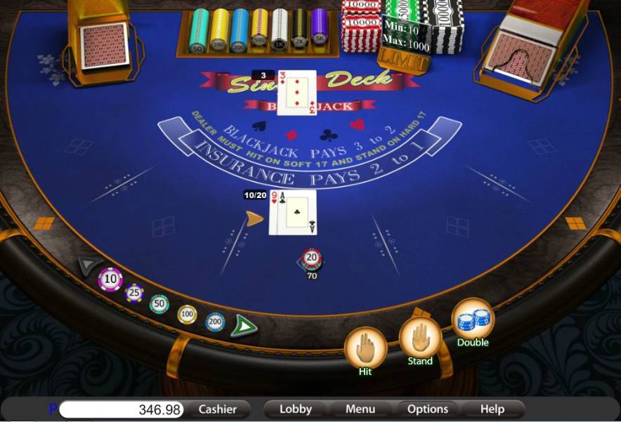 Блэкджек Single Deck Blackjack – Elite Edition