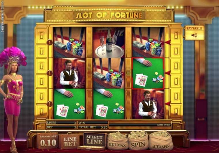 Онлайн слот Slot of Fortune играть