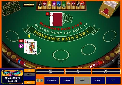 Блэкджек Spanish Blackjack