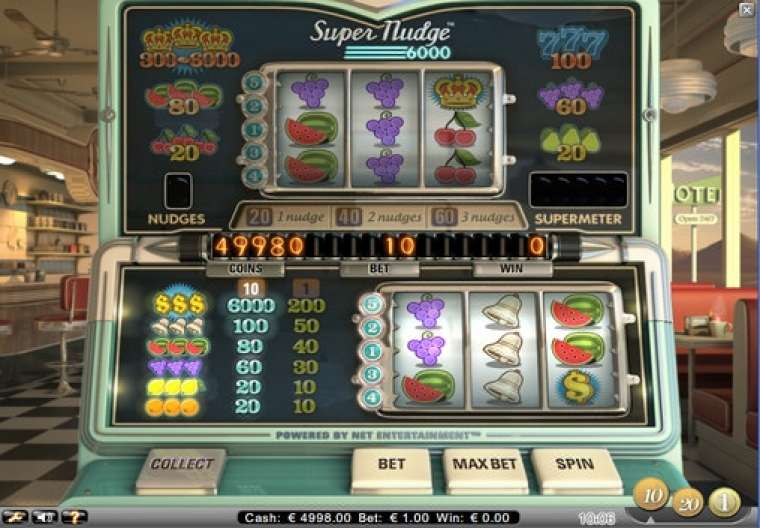 Видео покер Super Nudge 6000 демо-игра