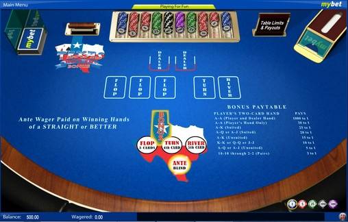 Texas Hold ‘Em Bonus