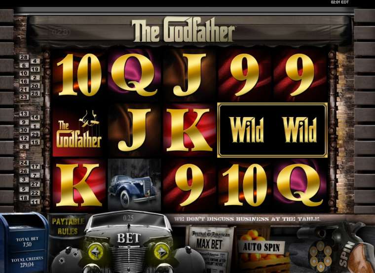 Видео покер The Godfather демо-игра