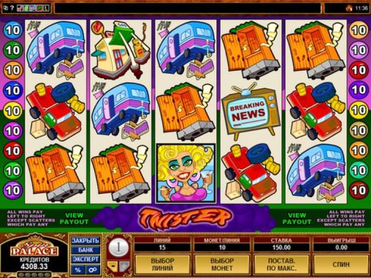 Видео покер Twister демо-игра