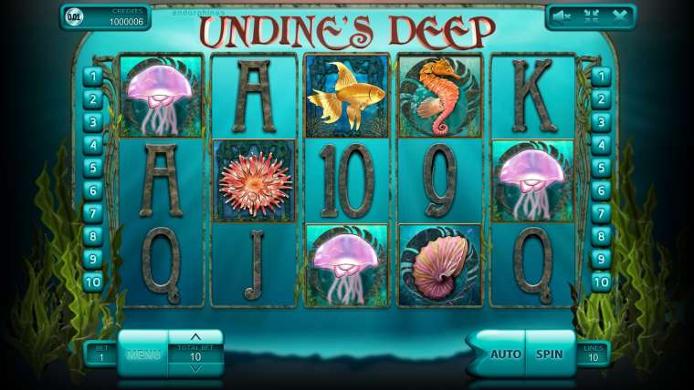 Видео покер Undine’s Deep демо-игра