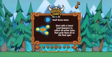 Viking Legacy: Hold&Win: Уникальные функции
