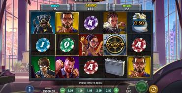 Viper City Heist: Игровой автомат