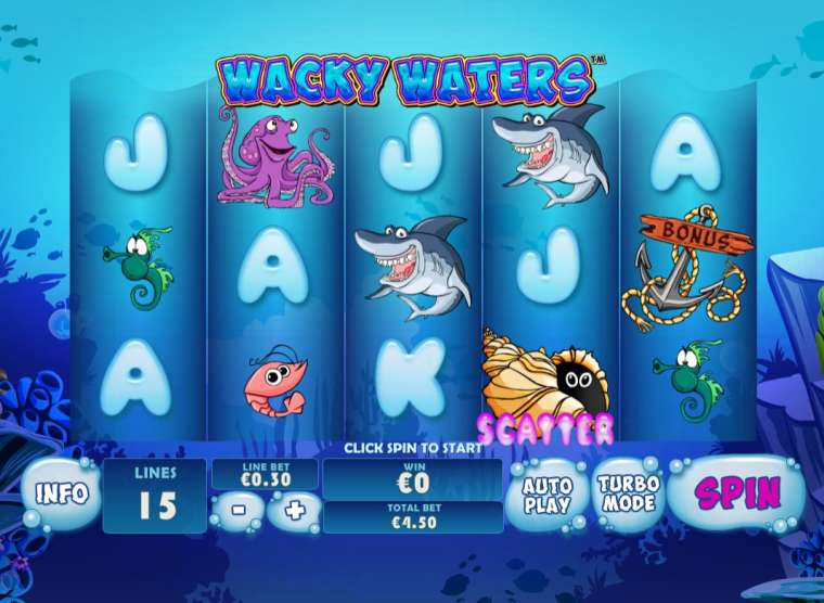 Видео покер Wacky Waters демо-игра