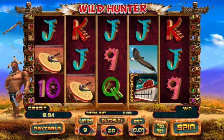 Видео покер Wild Hunter демо-игра