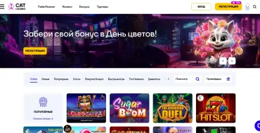 100 FS from Cat Casino for registration: Cat Casino