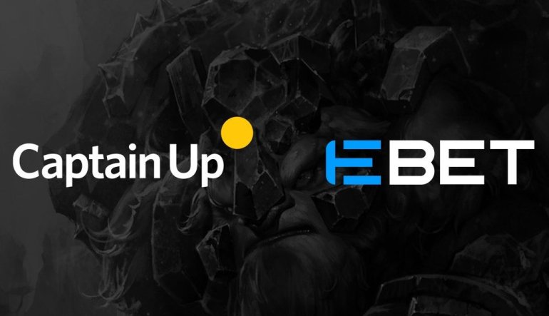 EBET, Captain Up, киберспорт, онлайн гемблинг