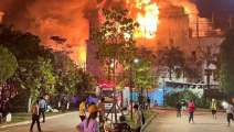 Пожар с множеством жертв в Grand Diamond City Casino в Камбодже