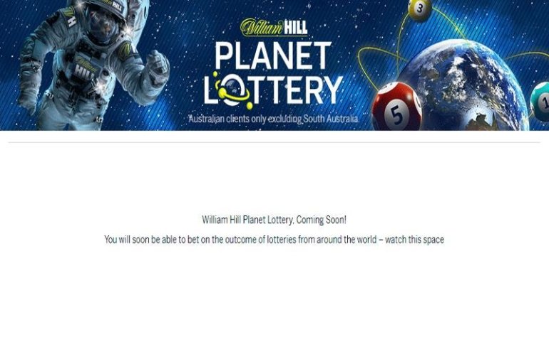 William Hill announces Planet Lottery