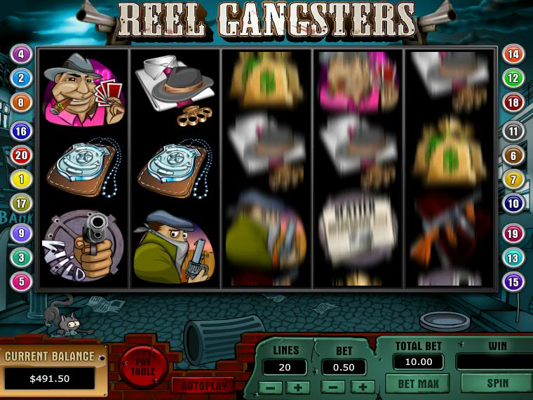 Slot de maquina Reel Gangsters
