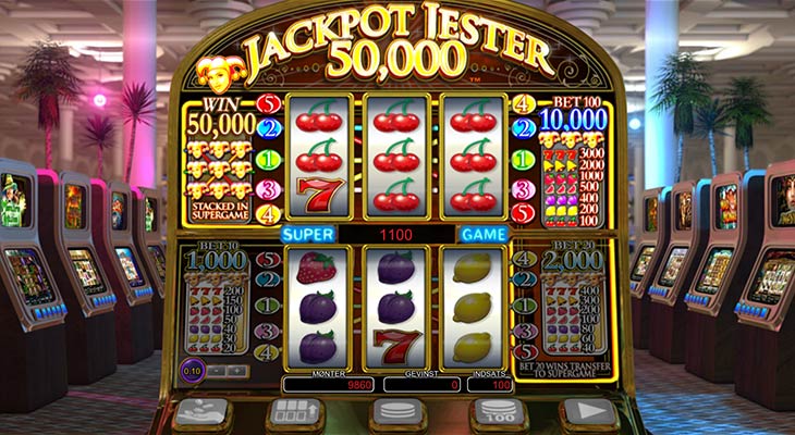 процесс игры на видеослотах