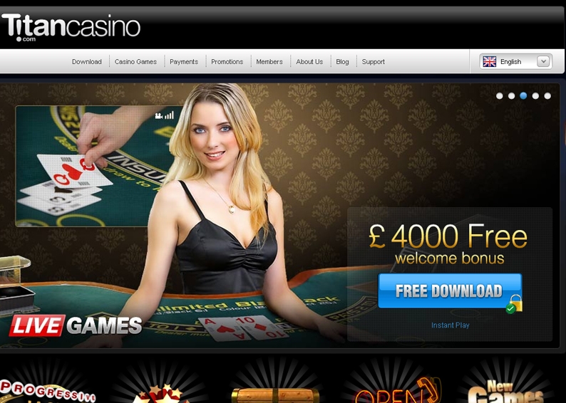 интернет казино титан