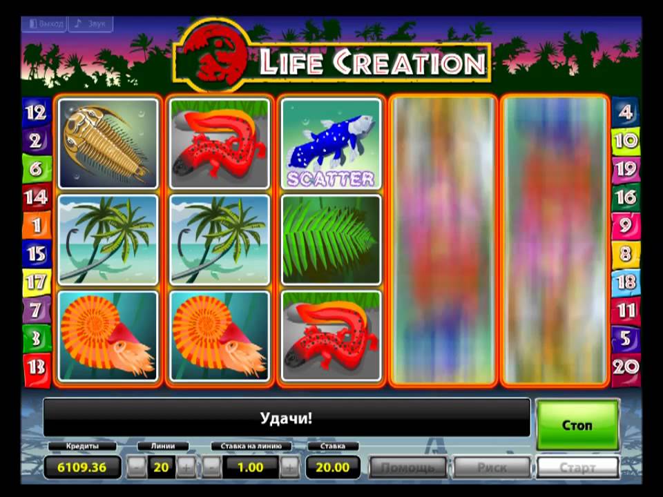 символы слота Сотворение жизни