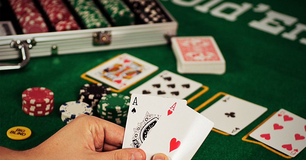 Карманная пара тузов в покере